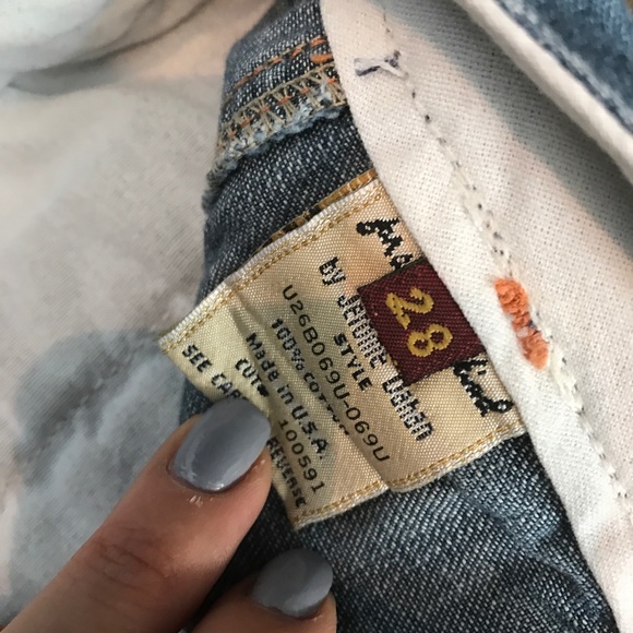 7 For All Mankind Denim Skirt - Picture 3 of 3